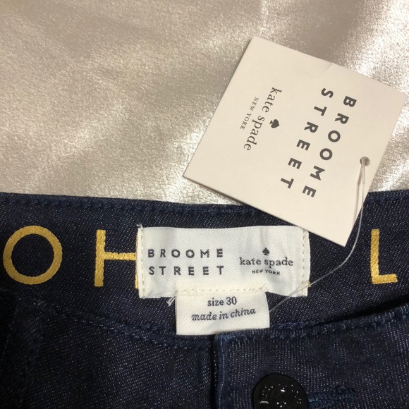 Kate Spade New York Rose Kick Flare Jean Broome St - Picture 2 of 6